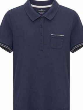 Talbots Polo Shirt L Navy